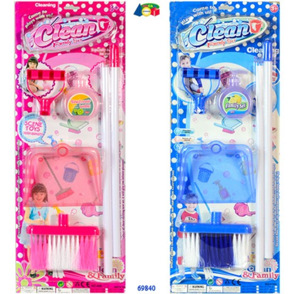 SET PULIZIA C/SCOPINApiùPALETTA E ACC. — immagine 1