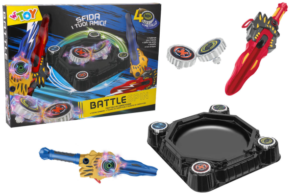 TROTTOLE CON ARENA C/2 SPADA LANCIA TROTTOLE — immagine 1