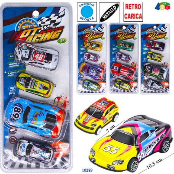 AUTO SET 4 AUTO MET. VARIE DIMENSIONI R/C — immagine 1
