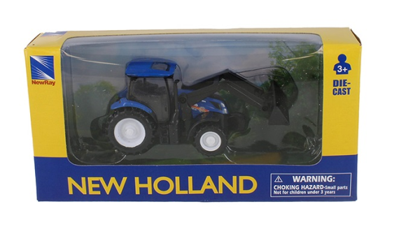 TRATTORE NEW HOLLAND TRACTOR T6 C/CARRO — immagine 1
