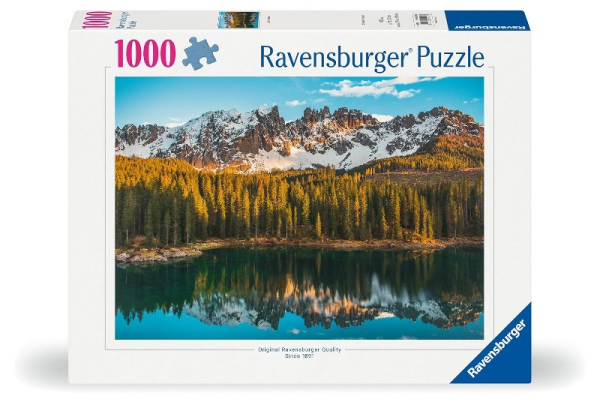 Puzzle 1000 pz Lago di Carezza 1000 pc — immagine 1