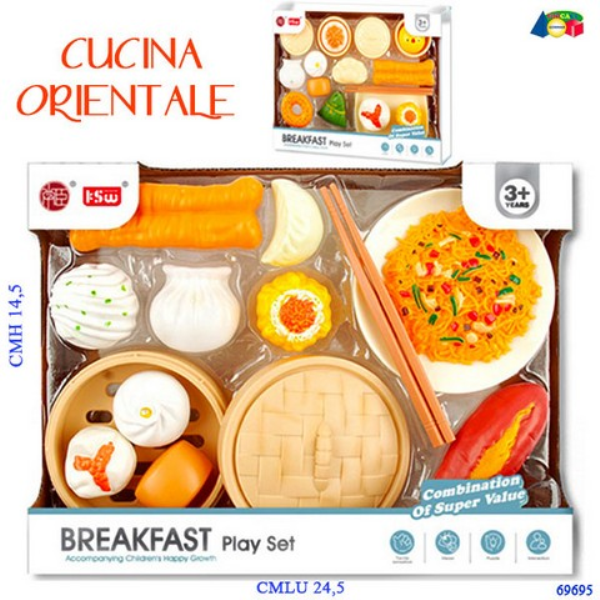 SET CUCINA ORIENTALE ASS