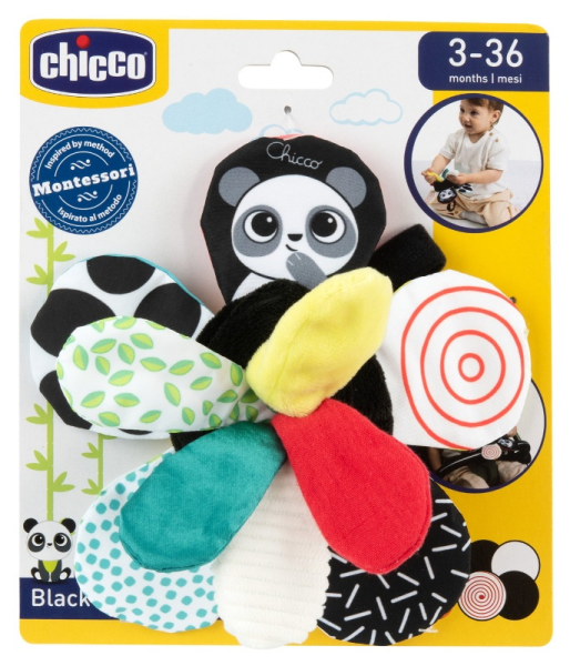 CHICCO FIORE BIANCO E NERO — immagine 1