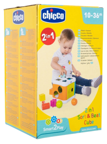 CHICCO CUBI INCASTRA E MARTELLA 2IN1 — immagine 1