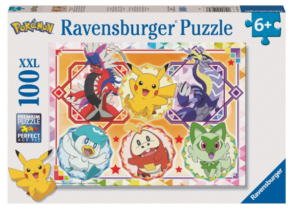 Puzzle 100 pz XXL POKEMON — immagine 1