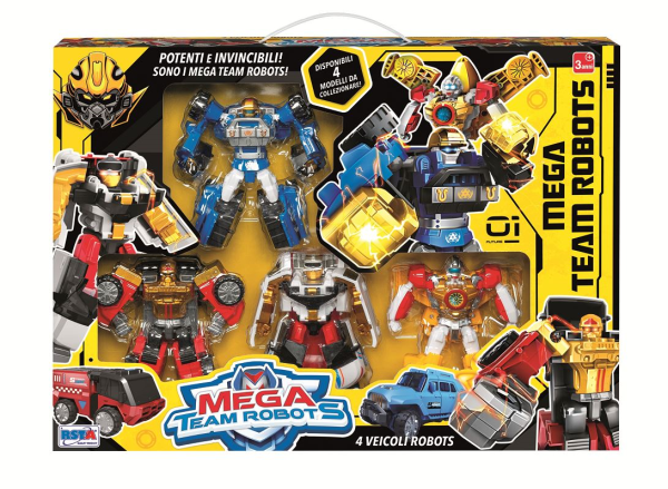 ROBOT TRANSFORMER MEGA TEAM