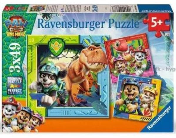 Puzzle 24 pz GIANT Paw Patrol 3 Dino Movie