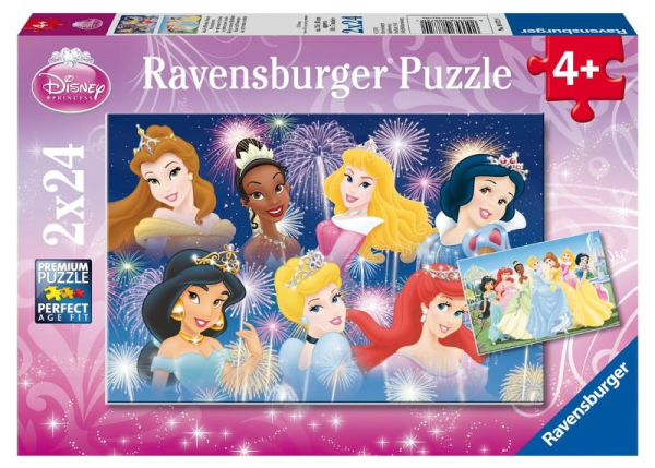 Puzzle 2 X 24 pz Disney Princess