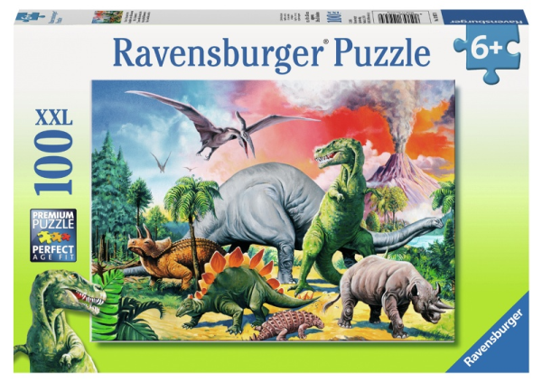 Puzzle 100 pz XXL Dinosauri