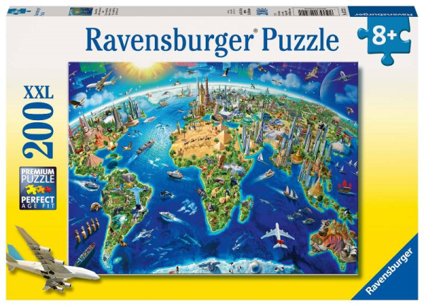 Puzzle 200 pz XXL Vista dall.alto — immagine 1