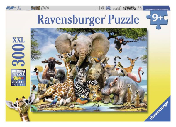 Puzzle 300 pz XXL Cuccioli d.Africa — immagine 1