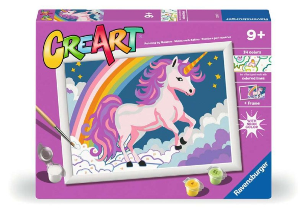 CreArt Serie D - Unicorno ROSA NEON