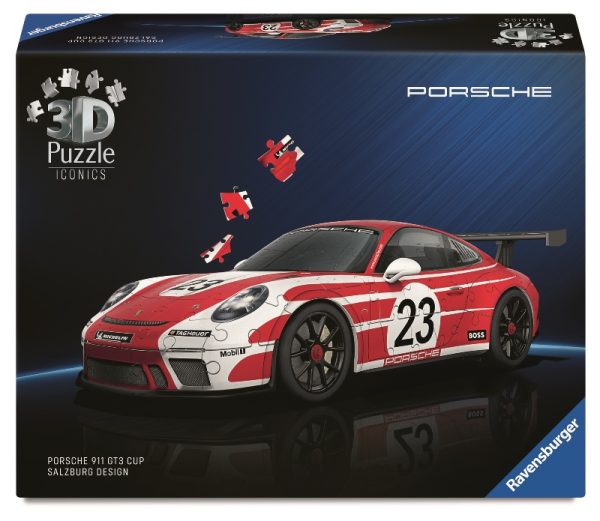 PUZZLE 3D ICONICS PORSCHE 911 GT3 — immagine 1