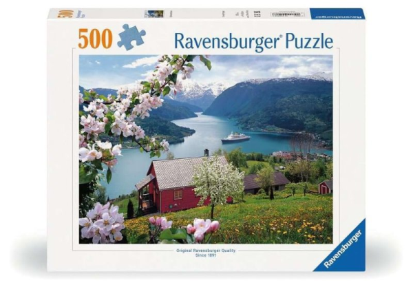 Puzzle 500 pz Idilio scandinavo — immagine 1
