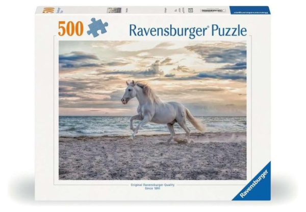 Puzzle 500 pz Cavallo in spiaggia — immagine 1