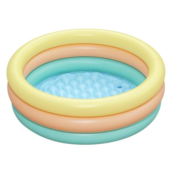 PISCINA 3 ANELLI COLORATA Cm.70 — immagine 1