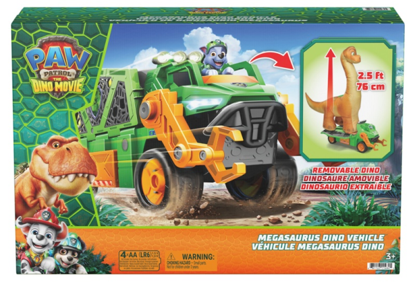 PAW PATROL MEGASAURUS DINO VEICOLO