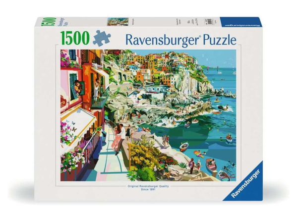 Puzzle 1500 pz Romance in Cinque Terre