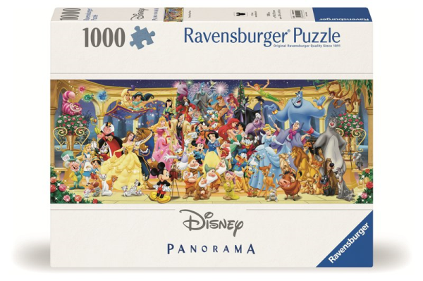 Puzzle 1000 pz Panorama: Disney