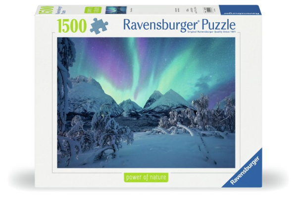 Puzzle 1500 pz Lo spettacolo dell.Artico