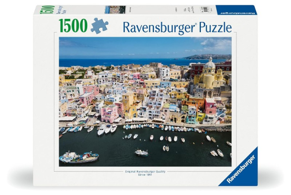Puzzle 1500 pz Vista su Procida