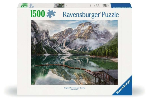 Puzzle 1500 pz Lago di Braies