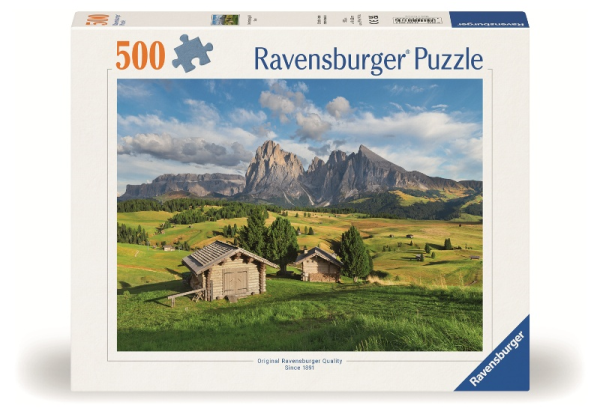 Puzzle 500 pz Alpe di Siusi
