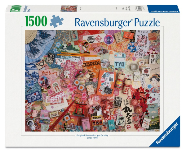 Puzzle 1500 pz Viaggio a Tokyo