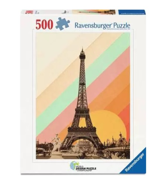 Puzzle 500 pz Arcobaleno su Parigi