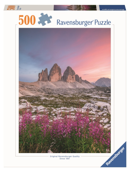 Puzzle 500 pz Le Tre Cime di Lavaredo