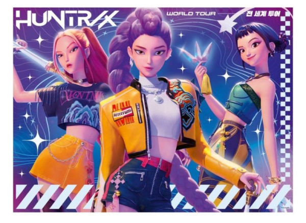 Puzzle 150 pz XXL K-Pop Demon Hunters Tour Mondiale