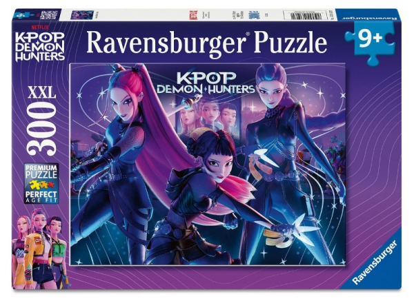 Puzzle 300 pz XXL K-Pop Demon Hunters Rumi, Mira e Zoey — immagine 1