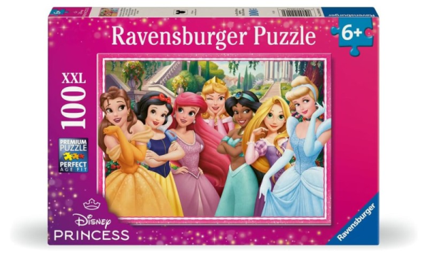 Puzzle 100 pezzi XXL: Disney Princess