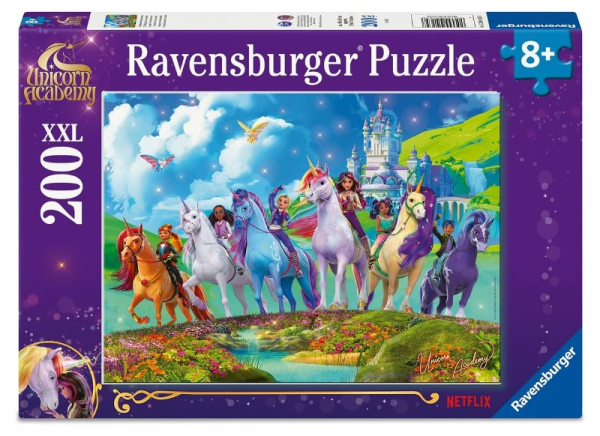 Puzzle 200 pezzi XXL: Unicorn Academy