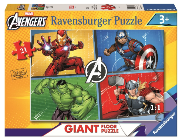 Puzzle 24 pz GIANT Avengers — immagine 1