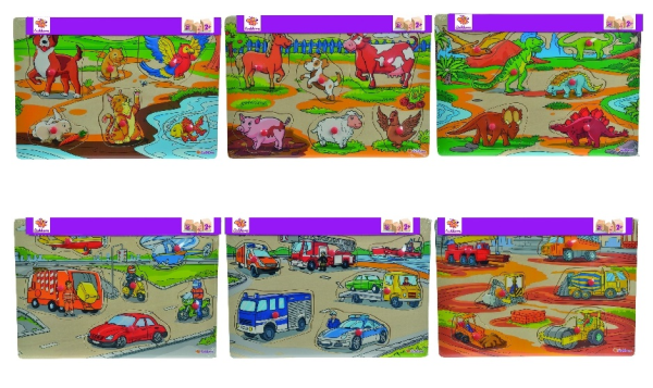 PIN PUZZLE 6 30X20 ASS