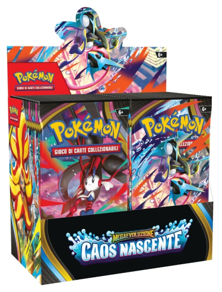 POKEMON BUSTINA M4 MEGAEVOL. CAOS NASCENTE