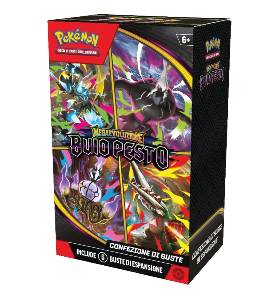 POKEMON M5 BUIO PESTO BUNDLE 6 BUSTINE 2026