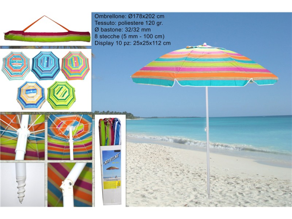 OMBRELLONE 100/8 COTONE FANTASIA — immagine 1