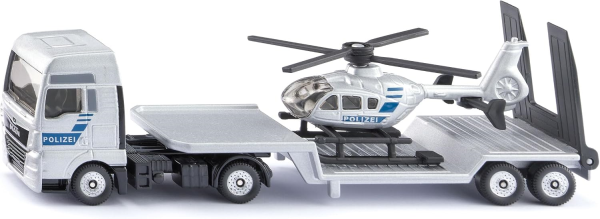 Siku TRUCK CON ELICOTTER POLIZIA