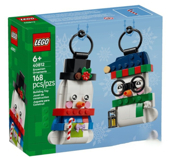 LEGO 40812 PUPAZZI DI NEVE ORNAMENTALI