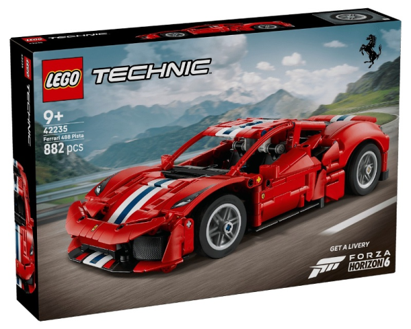 LEGO 42235 AUTO FERRARI 488 PISTA