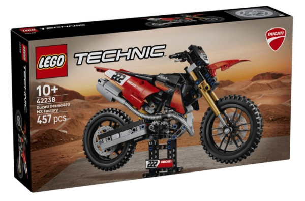 LEGO 42238 MOTO DUCATI DESCMO450 MX FACT.