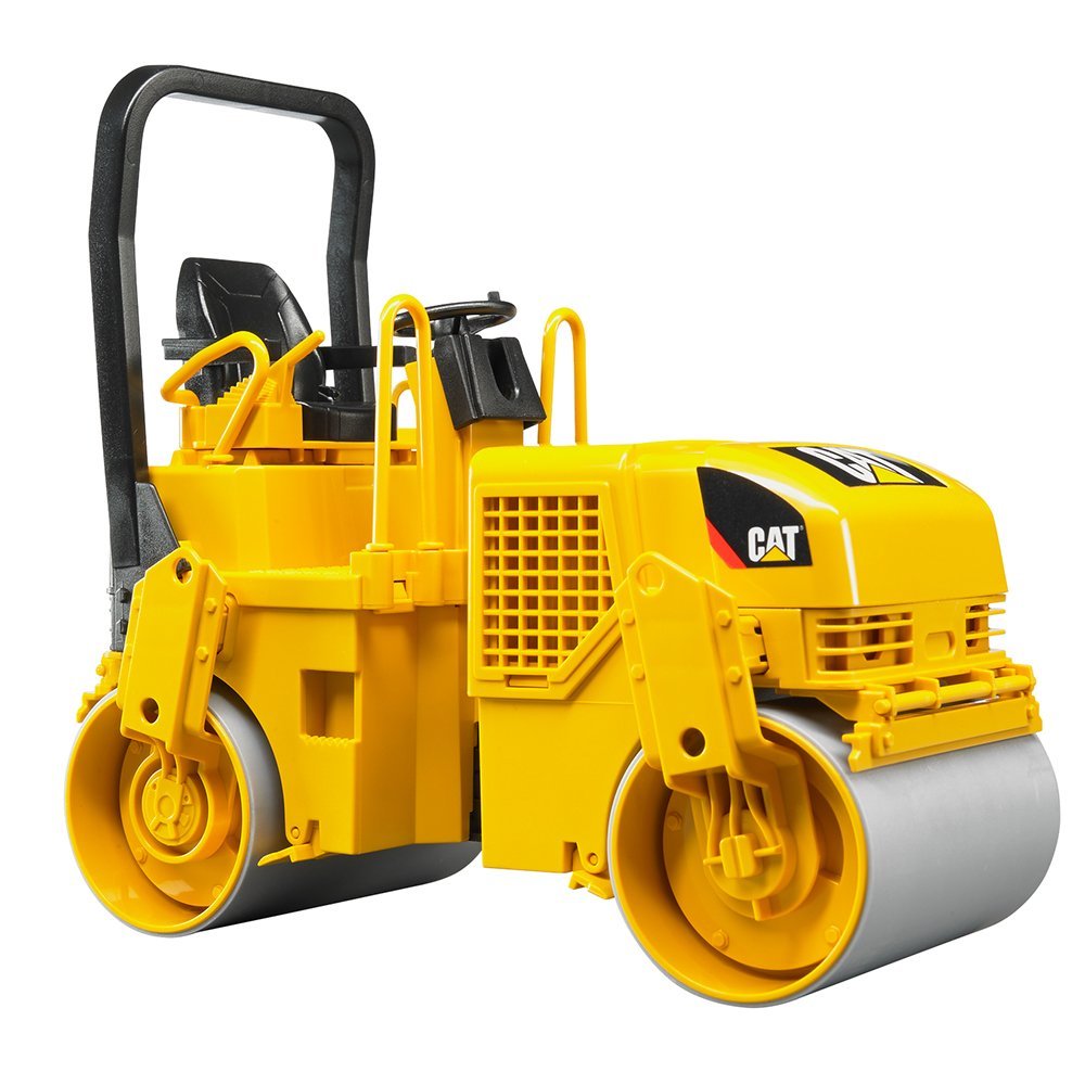 BRUDER CATERPILLAR RULLO COMPRESSORE — immagine 1