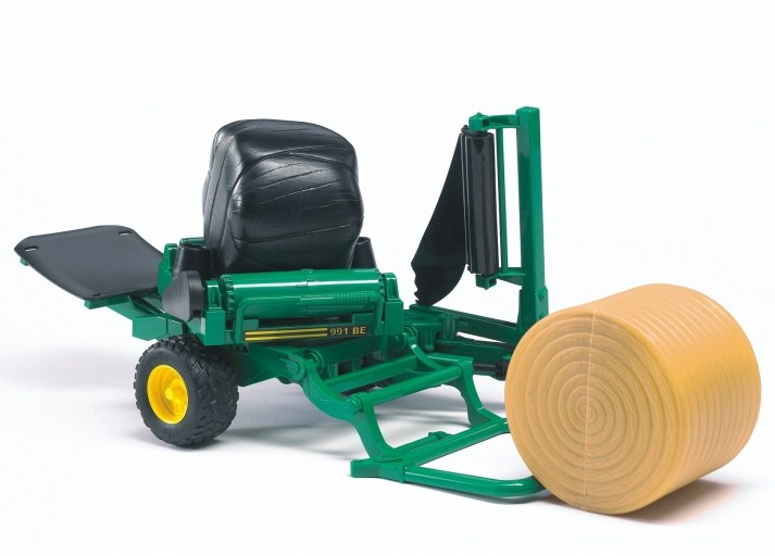 BRUDER BALE WRAPPER WICH OCKERY — immagine 1