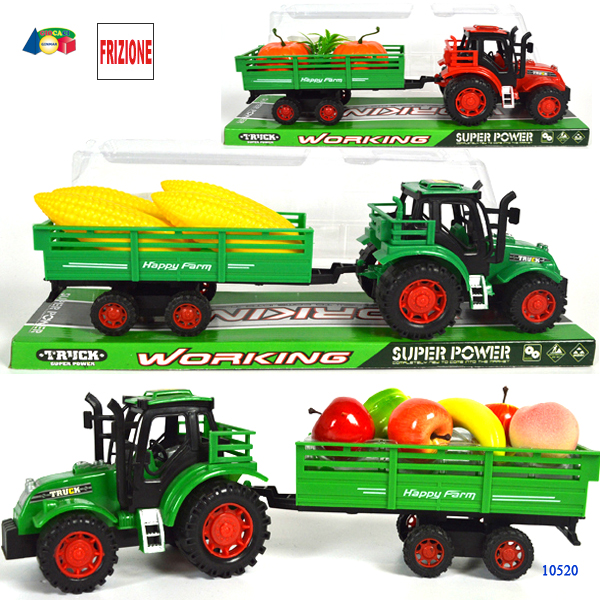 TRATTORE C/ RIMOR. FR. C/FRUTTA O VERD.
