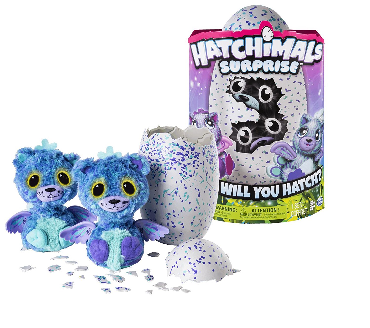 HATCHIMALS SURPRISE PEACATS ASS.