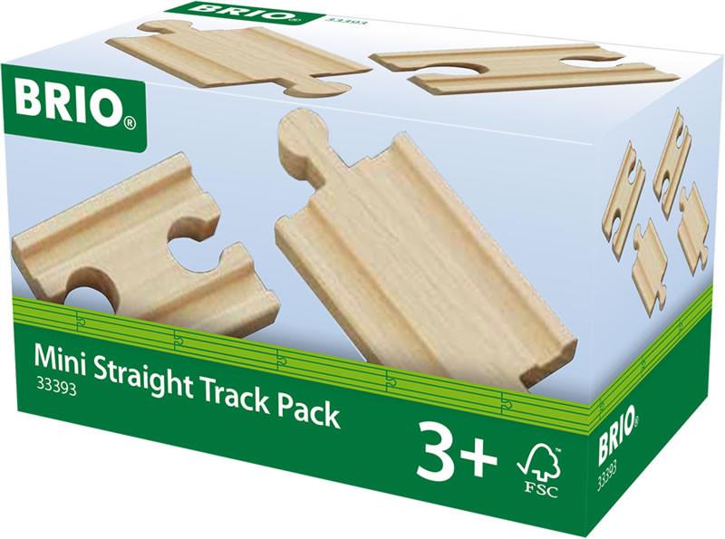 BRIO pacchetto binari mini dritti — immagine 1