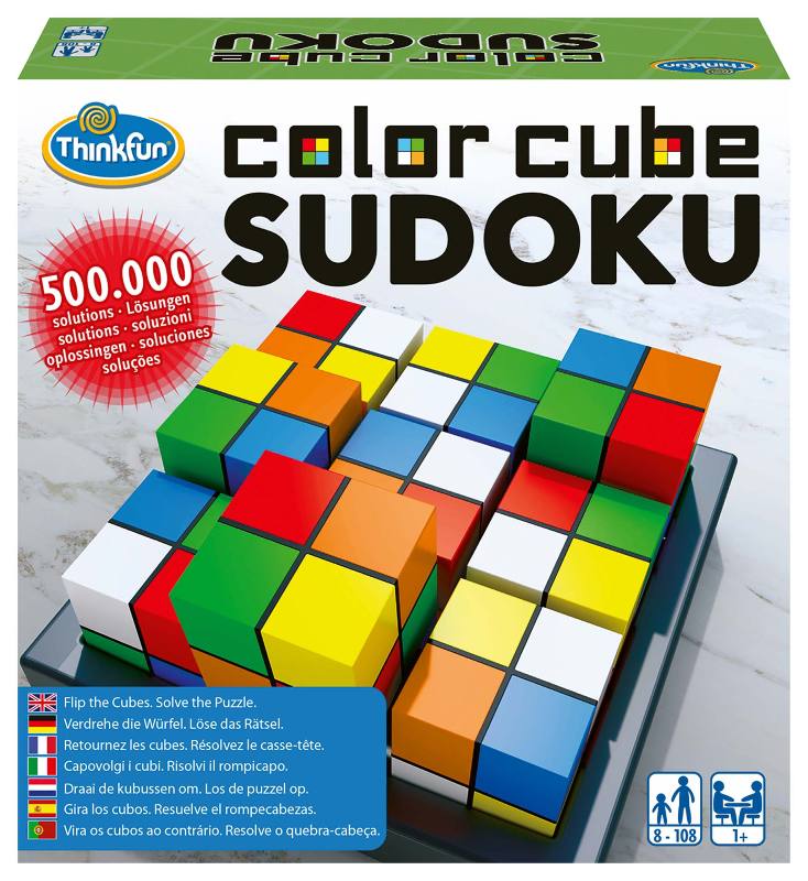 TINK FUN COLOR CUBE SUDOKU — immagine 1