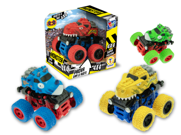 MONSTER DINO 4X40 OFF ROAD 4 MODELLI ASS